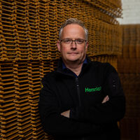Markus Bick vom Henrich Baustoffzentrum